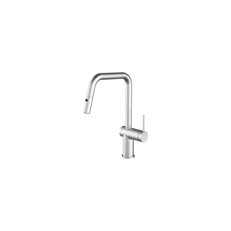 Barazza Miscelatore monocomando con doccia estraibile EVO DOCCIA 1RUBEVD finitura inox satinato Offerta Limitata