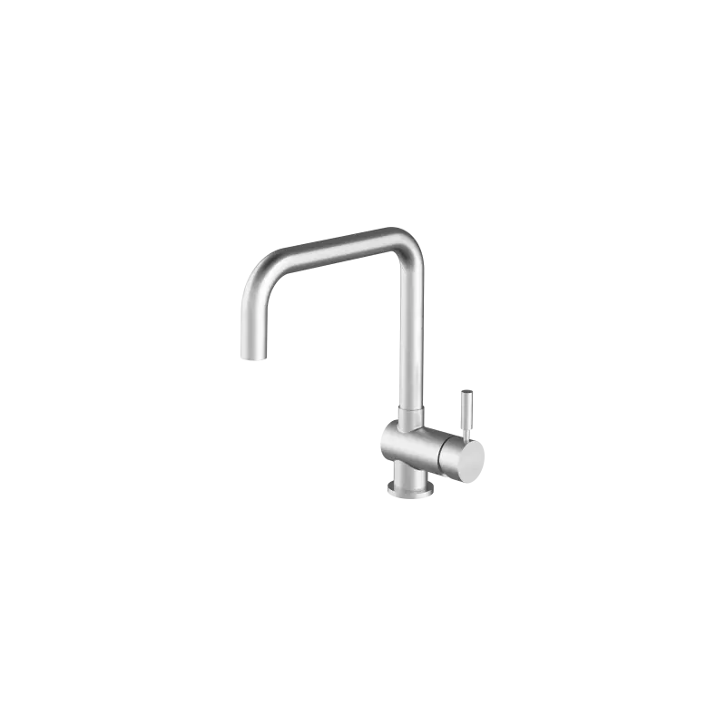 Barazza Miscelatore monocomando EASY STEEL 1RUBESS finitura inox AISI 304 satinato Nuovo Arrivo