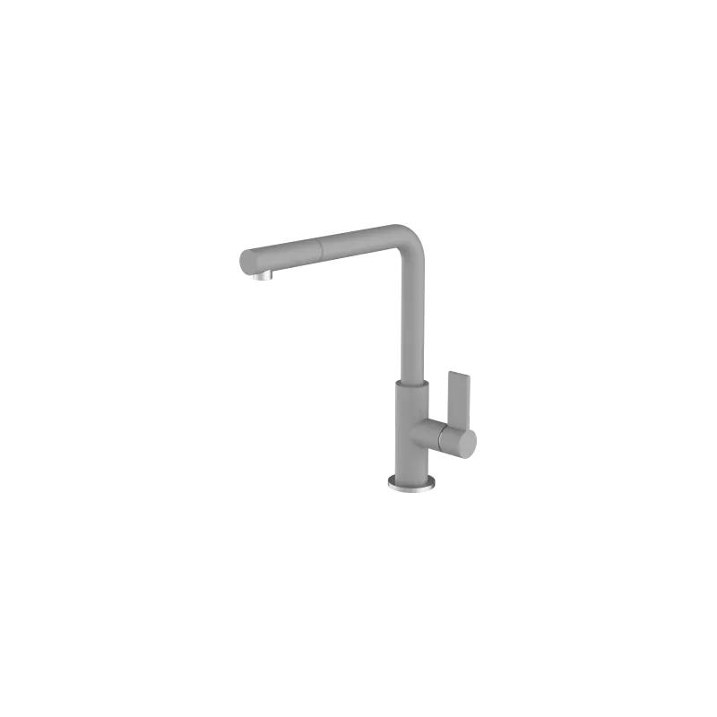 Barazza Miscelatore monocomando con doccia estraibile SOUL DOCCIA 1RUBSODG finitura grigio Offerta Speciale