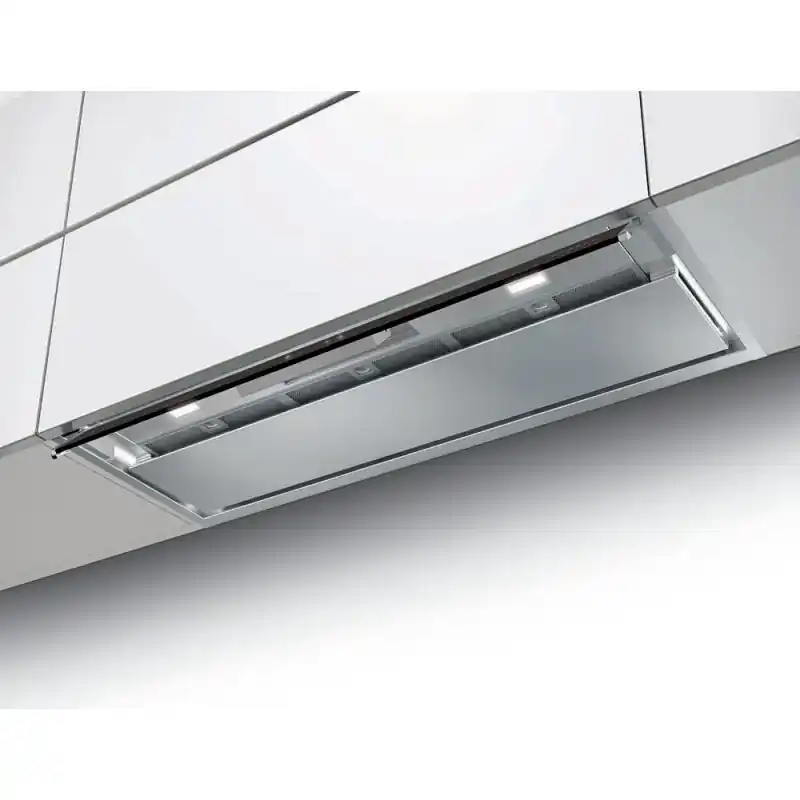 PRONTA CONSEGNA - Faber Cappa da incasso IN-NOVA AIR X KL A90 305.0615.688 finitura acciaio inox e vetro nero da 90 cm Più Venduto