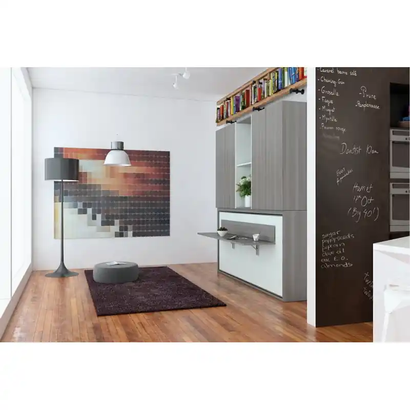 Pagamento Sicuro SmartBeds Letto matrimoniale a scomparsa FLAT ORIZZONTALE L ad apertura orizzontale da 216.5 cm