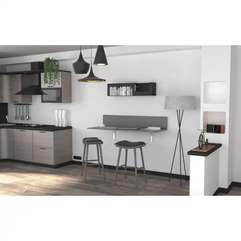 Sconto SmartBeds Tavolo pieghevole BEKI con piano in melaminico da 150x54 cm