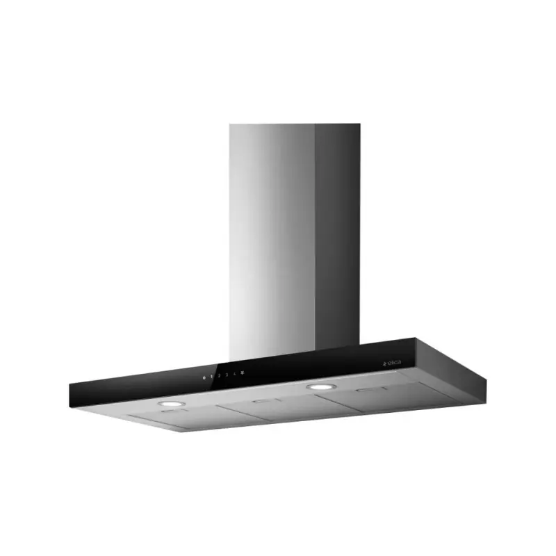 Elica Cappa a parete JOY BLIX/A/90 PRF0104626A finitura acciaio inox e vetro nero da 90 cm Offerta Limitata