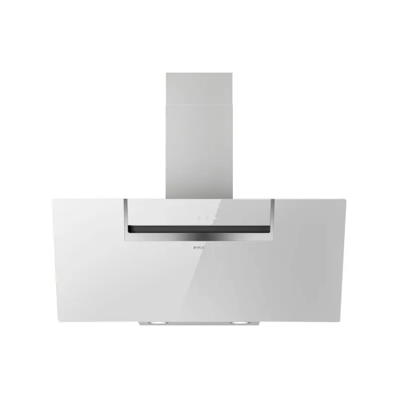 Elica Cappa a parete SHEEN-S WH/A/90 PRF0166931 finitura vetro bianco da 90 cm Esclusivo
