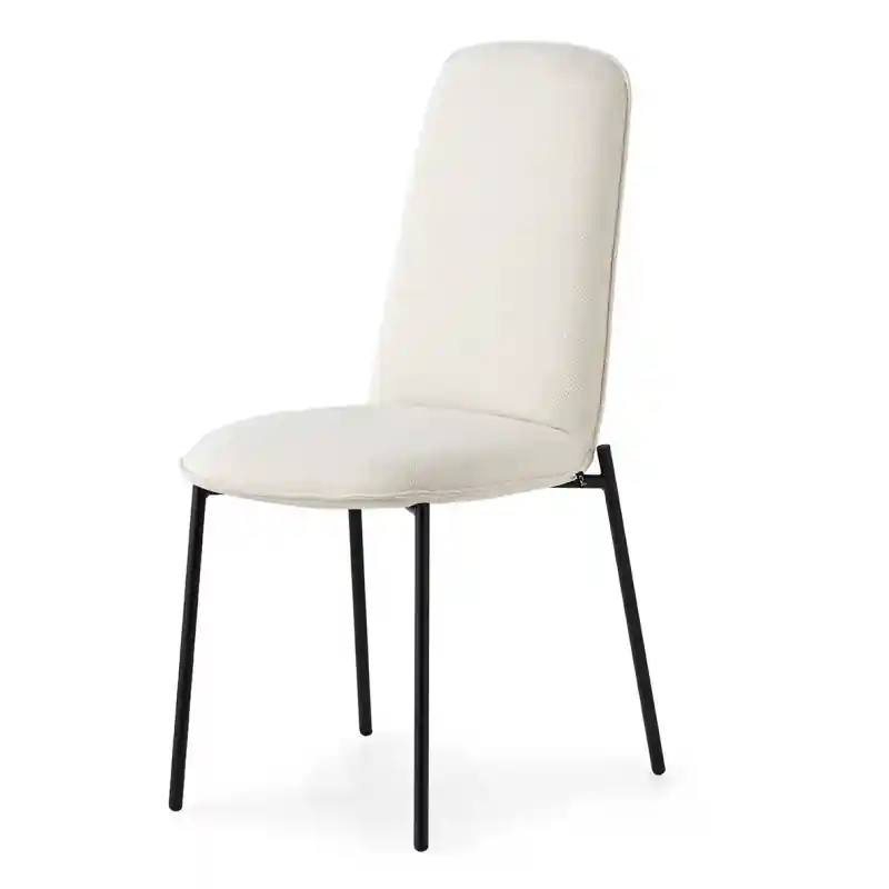Di Tendenza Connubia Sedia Riley CB2157-N MTO con struttura in metallo e seduta a scelta