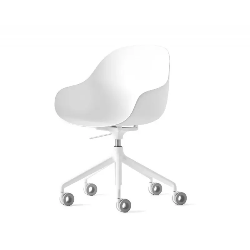Promo Stagionale Connubia Sedia Home Office girevole Academy CB2145-MTO con struttura in alluminio e seduta a scelta - Con braccioli