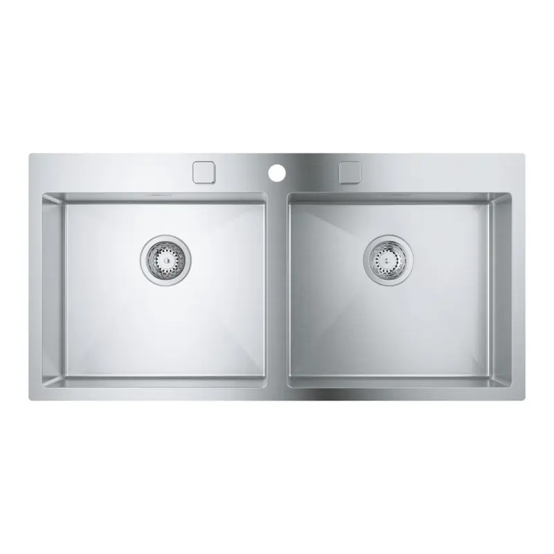 Grohe Lavello due vasche 31585SD1 finitura acciaio inox da 102,4x51 cm Scelto Dai Clienti