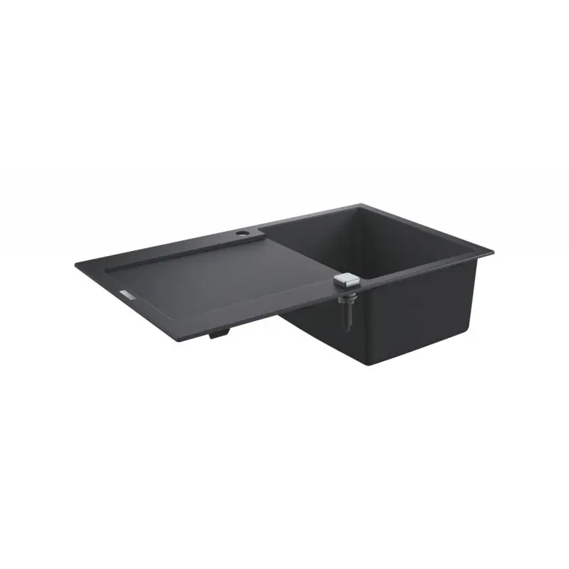Grohe Lavello una vasca con gocciolatoio reversibile 31644AP0 finitura granite black da 86x50 cm Compra Oggi Stesso