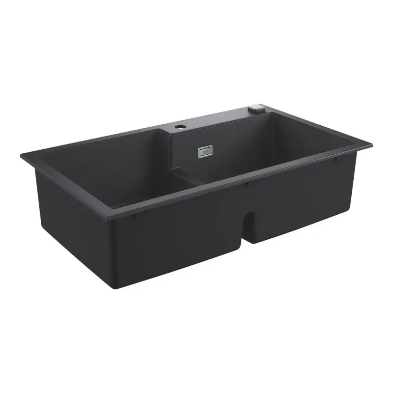 Grohe Lavello due vasche 31649AP0 finitura granite black da 86x50 cm Offerta Limitata