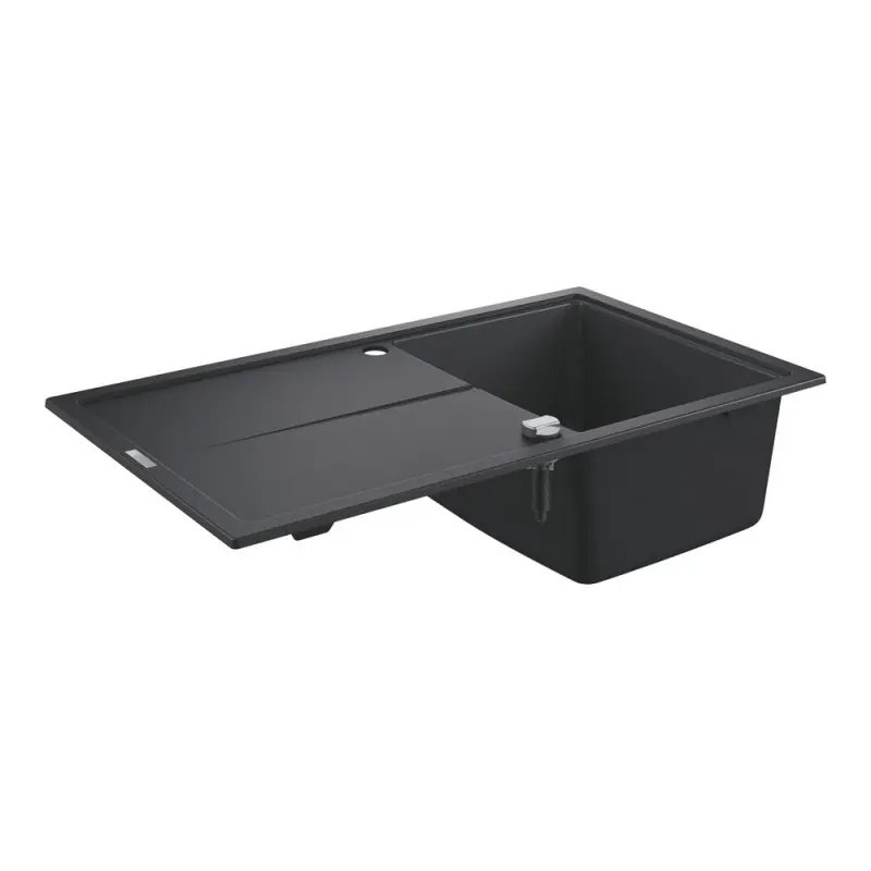Grohe Lavello una vasca con gocciolatoio reversibile 31640AP0 finitura granite black da 86x50 cm Ultime Pezzi