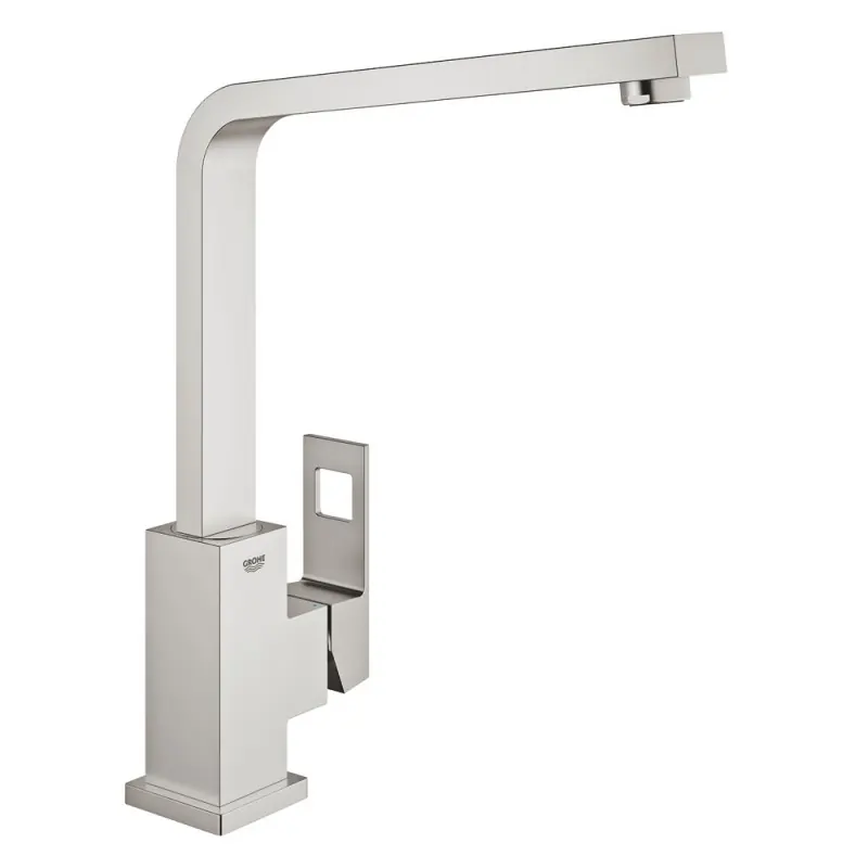 Grohe Miscelatore monocomando Eurocube 31255DC0 finitura super steeel Offerta Speciale