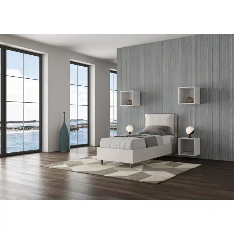 Ityhome Letto singolo Antea in similpelle da 80 cm Direttamente Dal Produttore