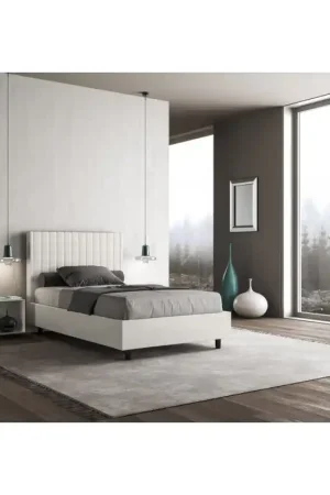 A Buon Prezzo Ityhome Letto una piazza e mezza Sunny in similpelle da 120 cm