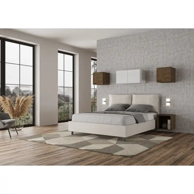Economico Ityhome Letto matrimoniale Antea in similpelle da 160 cm