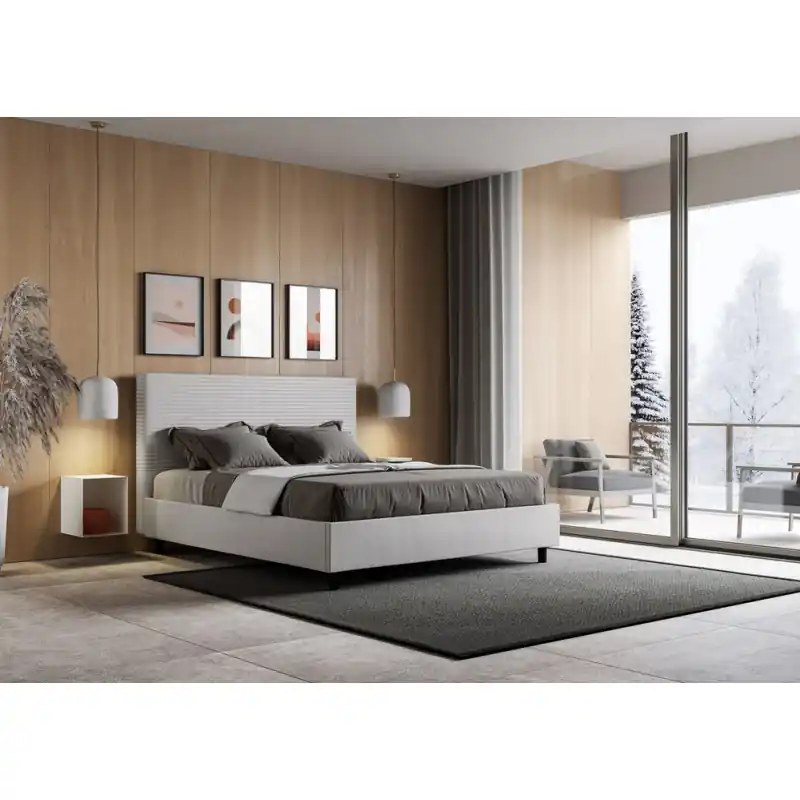 Prezzo Ridotto Ityhome Letto king size Focus in similpelle da 170 cm