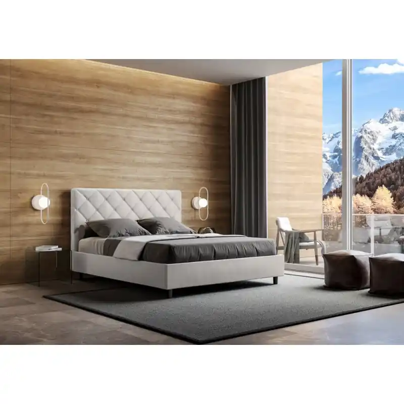 Ityhome Letto king size Priya in similpelle da 170 cm Bestseller