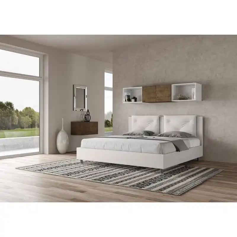 Compra Online Ityhome Letto king size Appia in similpelle da 180 cm