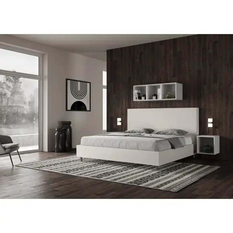 Miglior Prezzo Ityhome Letto super king Focus in similpelle da 200 cm