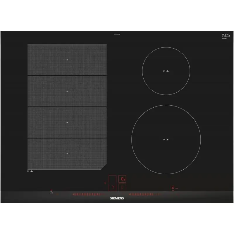 Soddisfatti O Rimborsati Siemens Piano cottura a induzione EX775LEC1E in vetroceramica nero da 70 cm