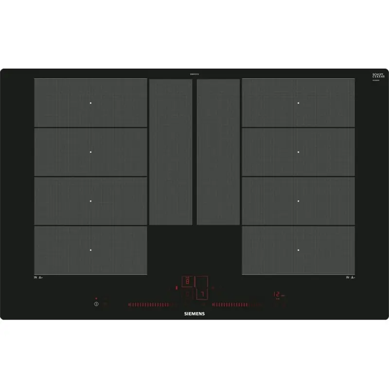 Vendita Finale Siemens Piano cottura a induzione EX801LYC1E in vetroceramica nero da 80 cm