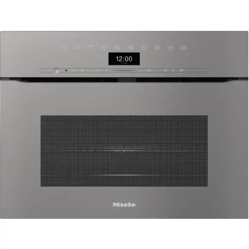 Miele Forno compatto multifunzione con microonde integrato H 7440 BMX senza maniglia da 60 cm Saldi