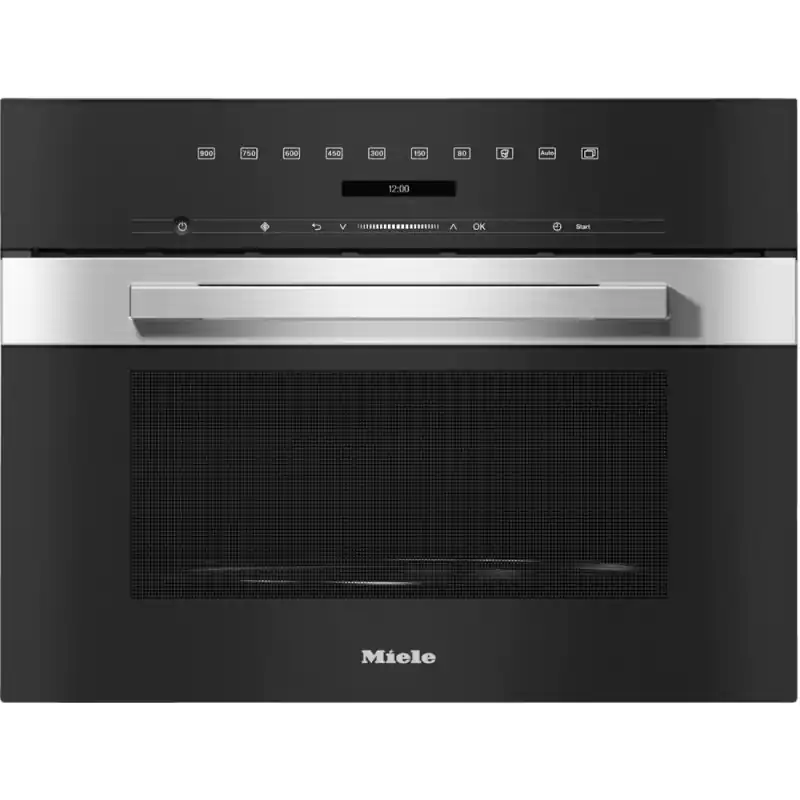 Must-Have Miele Forno microonde da incasso M 7240 TC finitura acciaio inox CleanSteel da 60 cm