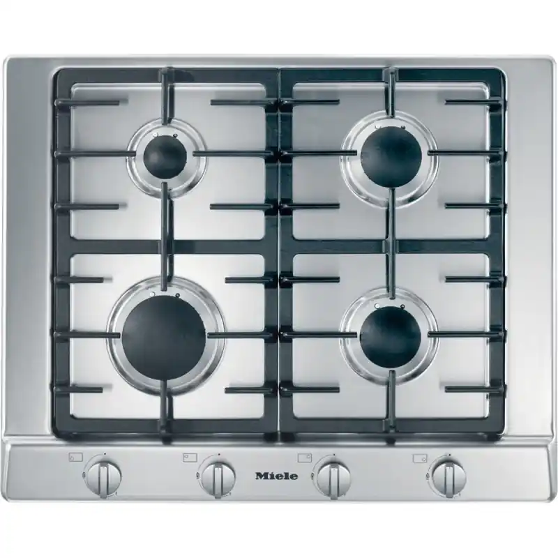 Prezzo Di Fabbrica Miele Piano cottura a gas KM 2010 G finitura acciaio inox da 65 cm