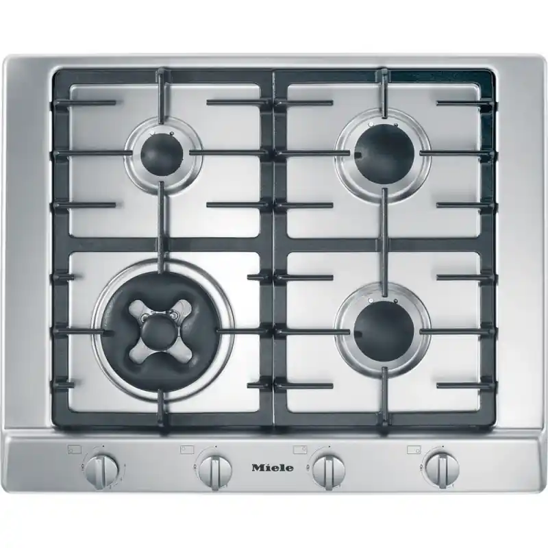 Miele Piano cottura a gas KM 2014 G finitura acciaio inox da 65 cm A Buon Prezzo