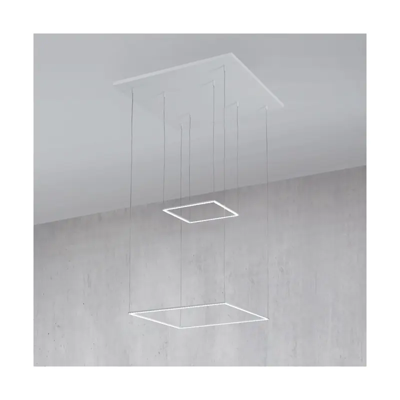Scelto Dai Clienti Minitallux Lampada a sospensione a LED Cornice45d.i.2 in diverse finiture by Icone Luce
