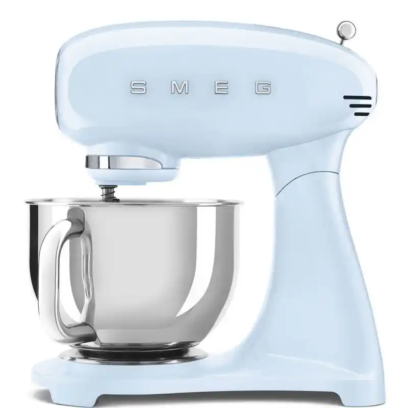 Nuova Collezione Smeg Impastatrice Full Color SMF03PBEU finitura azzurro