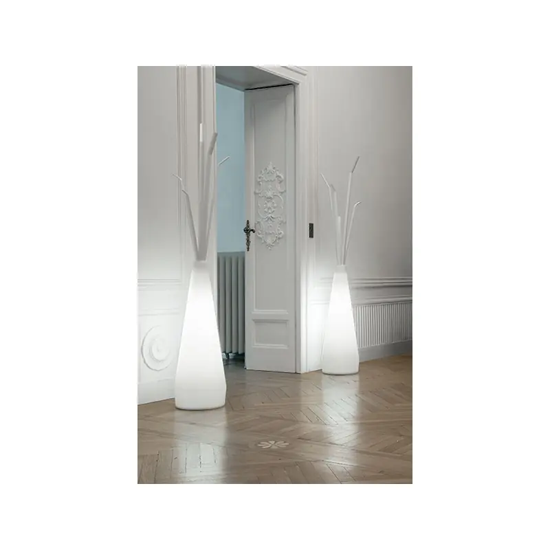 Prezzo Conveniente Bonaldo Appendiabiti Kadou Light con struttura in polietilene e metallo da h. 173 cm - Con sorgente luminosa a fluorescenza