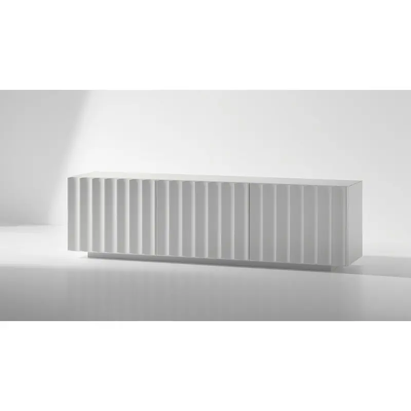 Offerta Lampo Bonaldo Madia in appoggio Dorian con base a zoccolo in metallo da L.138 cm e H.60 cm - 2 ante