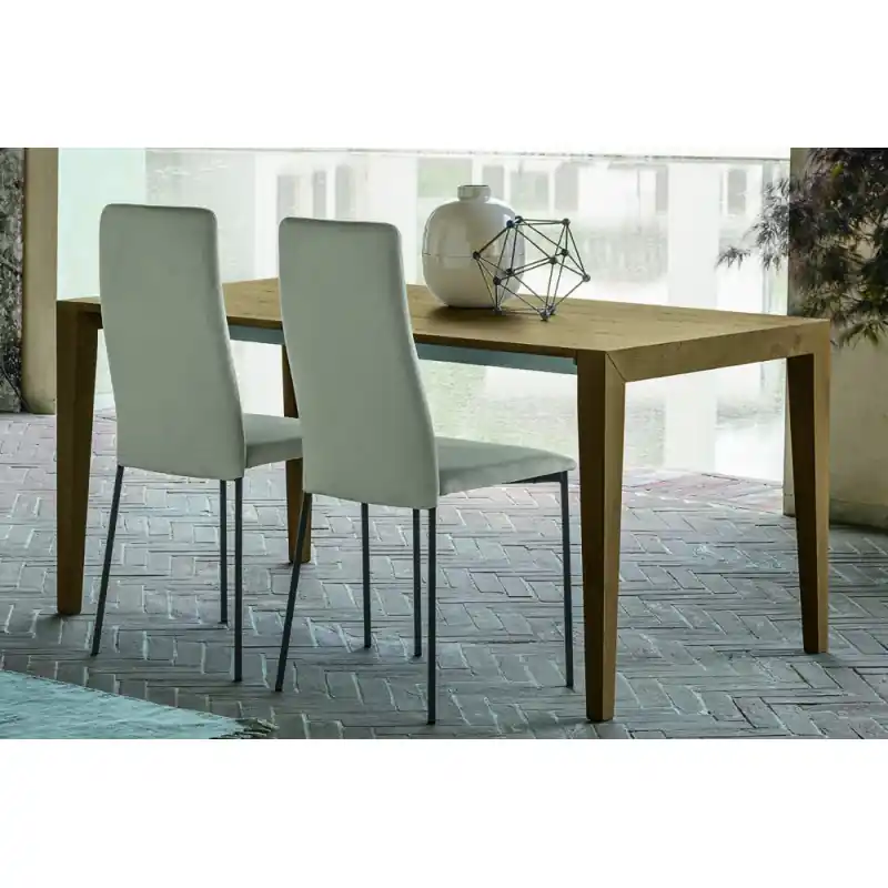 Must-Have Sedit Sedia Gaia con struttura in metallo e seduta a scelta