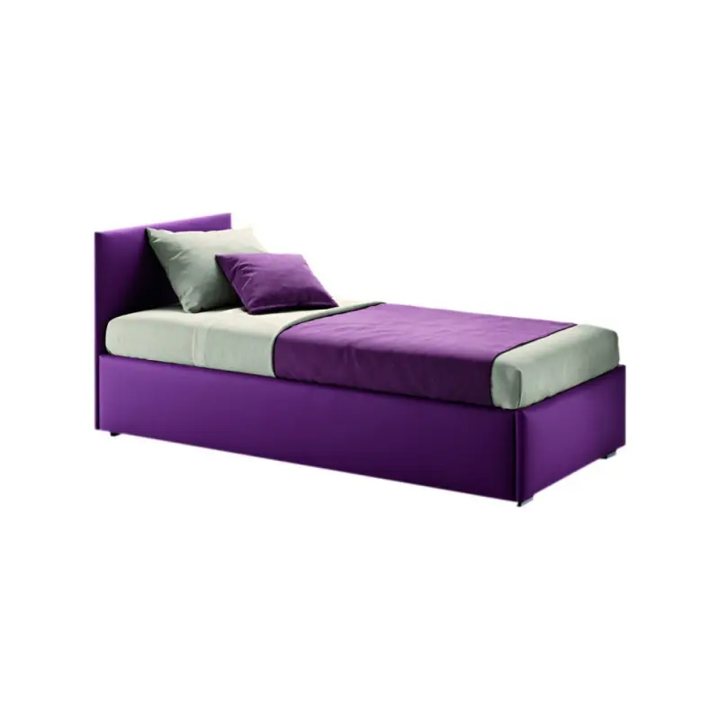 Promozione Esclusiva Samoa Letto singolo TWICE imbottito con rete da 90x200/210 cm