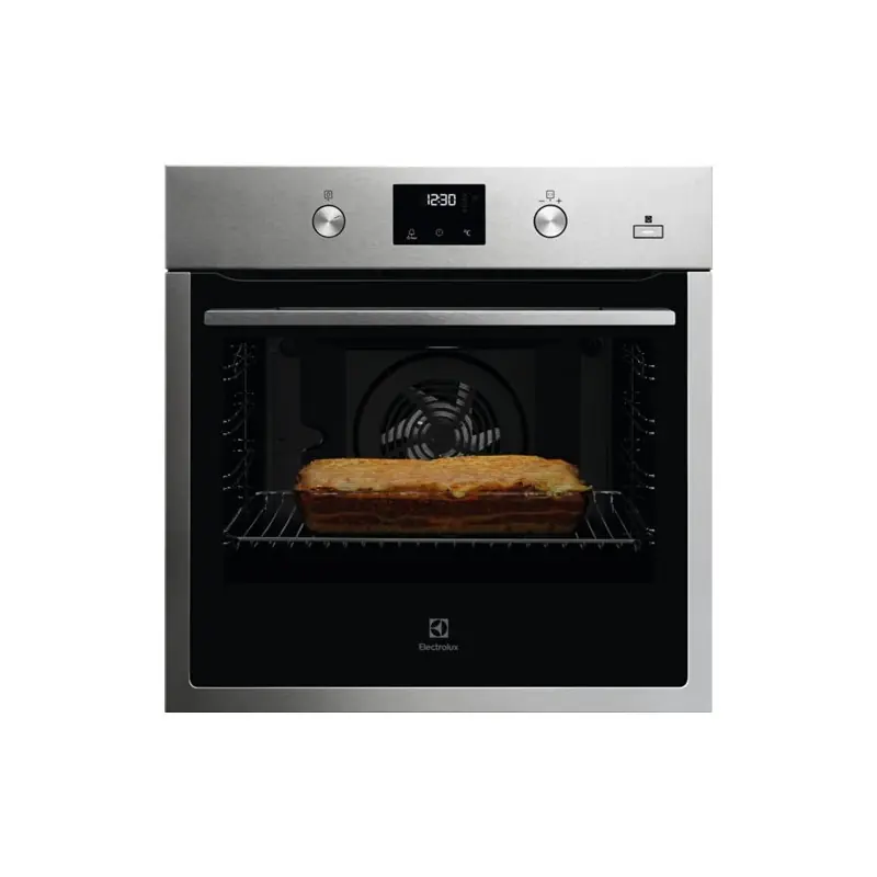 Electrolux Forno multifunzione SteamBake pirolitico KODFP46TX finitura Intuit inox antimpronta da 60 cm Nuova Collezione