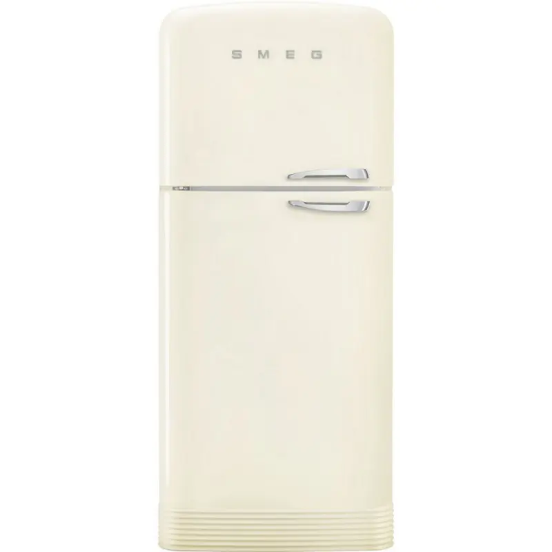 Smeg Frigorifero doppia porta con cerniere a sinistra a libera installazione FAB50LC5R5 finitura panna da 80 cm Quantità Limitata