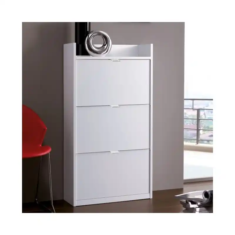 Super Prezzo PRONTA CONSEGNA - Maconi Scarpiera Family 869 in legno da 18 paia serie Shoe Holder in Noce
