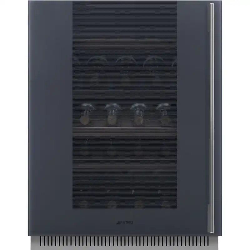 Smeg S Cantina vini sottotop da incasso CVI138LG finitura Neptune Grey da 60 cm - Cerniera a sinistra A Buon Prezzo
