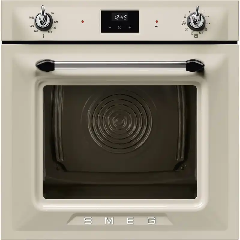 Smeg S Forno pirolitico termoventilato Galileo Tradizionale pyro SOP6900TP finitura panna da 60 cm Must-Have