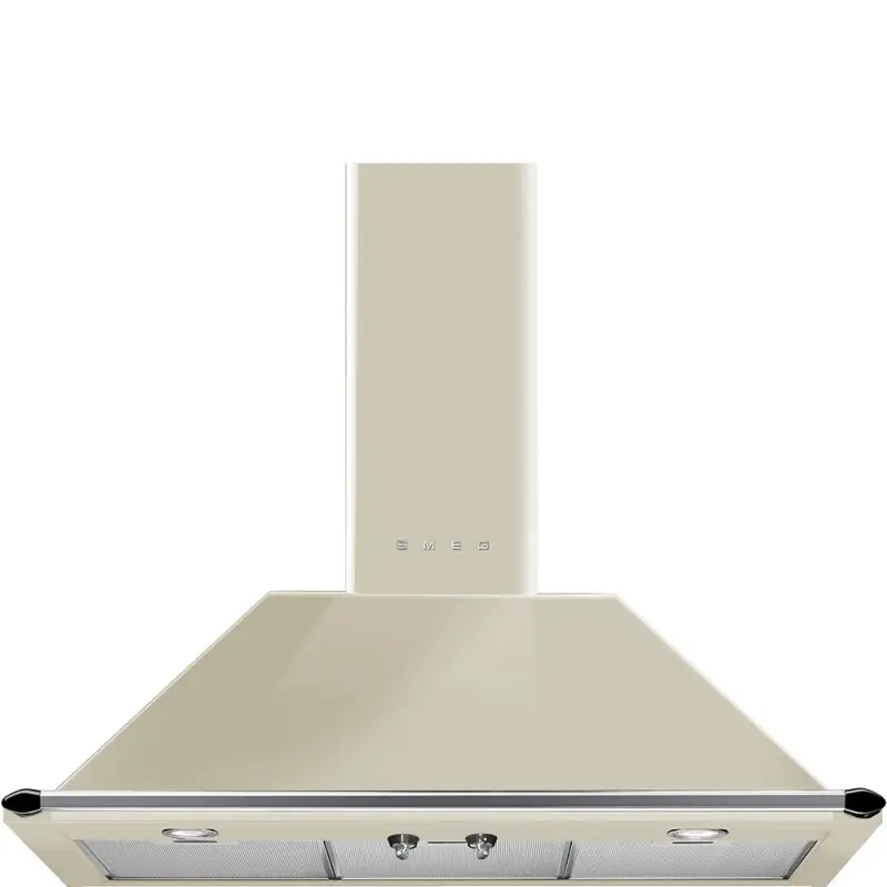 Must-Have Smeg S Cappa aspirante a parete KT90PE finitura panna da 90 cm