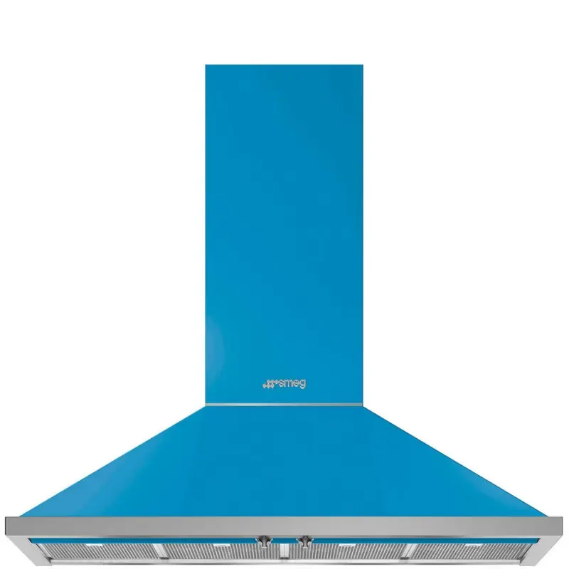Smeg S Cappa aspirante a parete KPF12T finitura turchese da 120 cm Economico