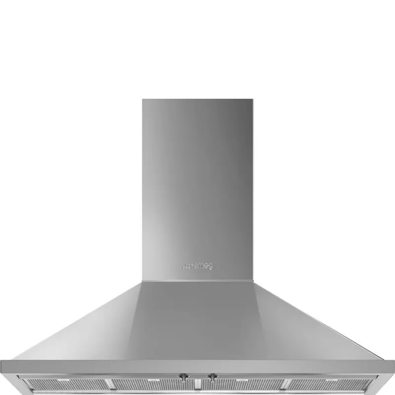 Economico Smeg S Cappa aspirante a parete KPF12X finitura inox da 120 cm
