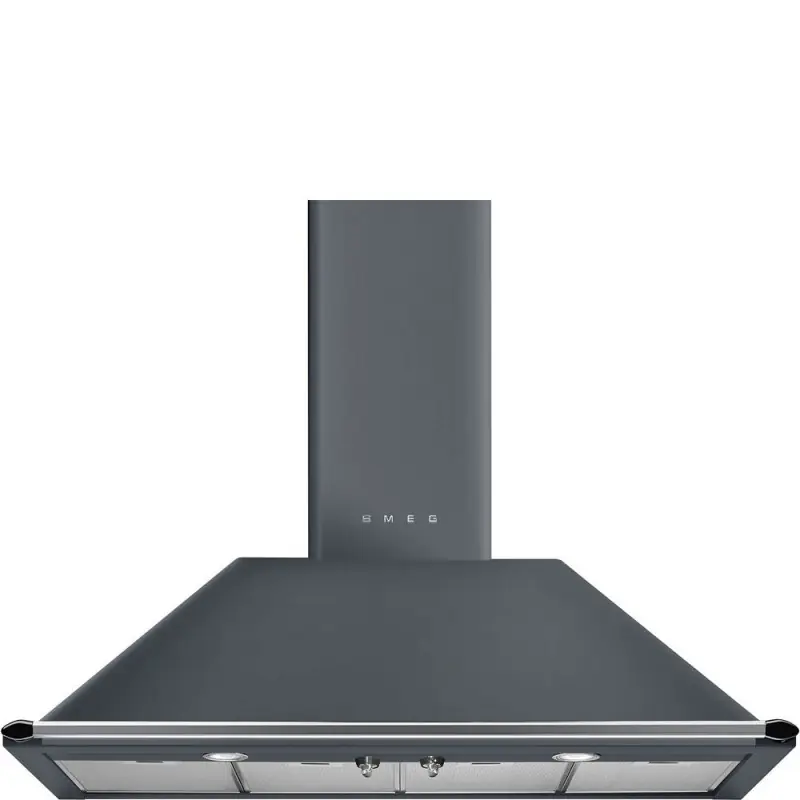 Ultima Occasione Smeg S Cappa aspirante a parete KT110GRE finitura Slate Grey da 110 cm
