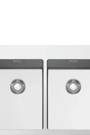 Acquista Ora Smeg S Lavello due vasche VR12S3434RS finitura acciaio inox da 75x51 cm - Filotop/Flat