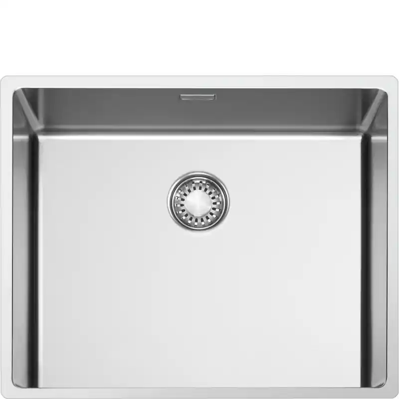 Quantità Limitata Smeg S Lavello una vasca VR12S50 finitura acciaio inox da 54.1x44.1 cm - Filotop/Flat/Sottotop