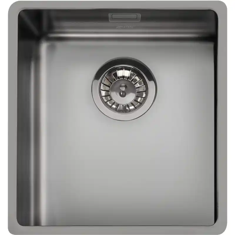 Nuova Collezione Smeg S Lavello una vasca VSTR34DKX finitura acciaio nero da 38.2x44.2 cm - Sottotop