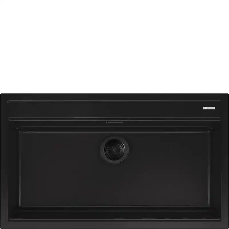 Smeg S Lavello una vasca VSGX860MN finitura nero opaco da 86x51 cm - Sopratop Offerta Lampo