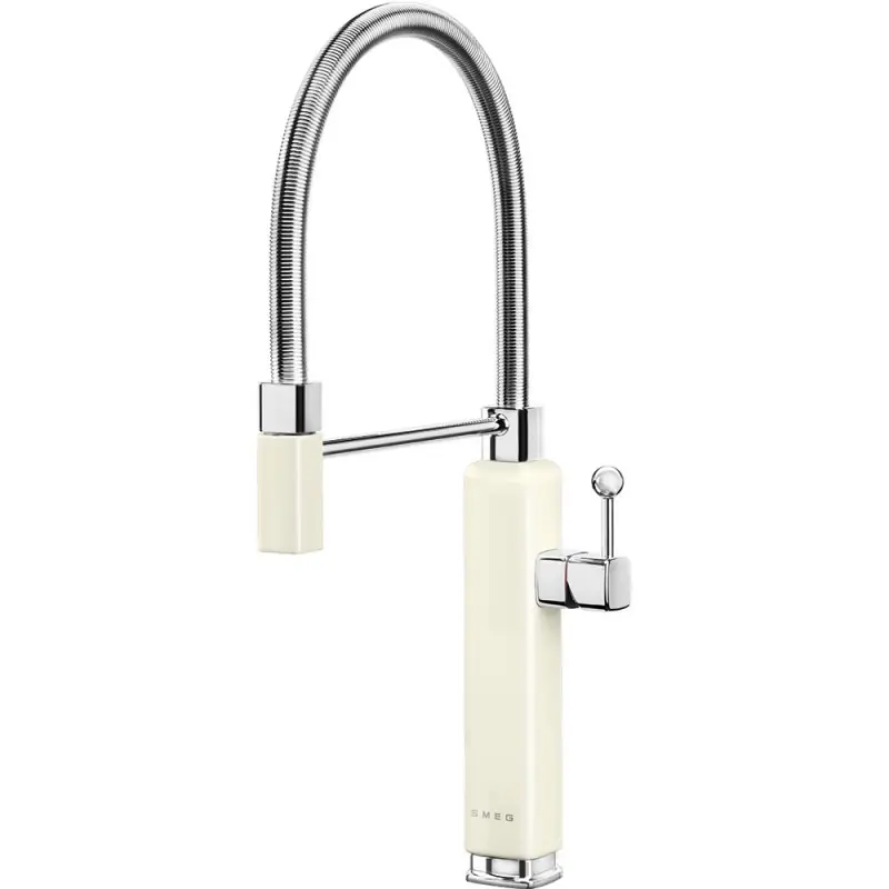 Miglior Prezzo Smeg S Miscelatore monocomando con doccetta MDF50CR finitura panna