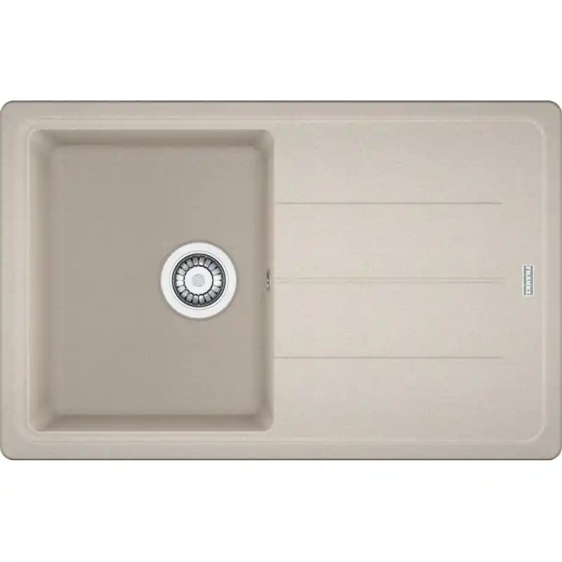 PRONTA CONSEGNA - Franke Lavello una vasca con gocciolatoio Boston Incasso BGF 611-78 114.0275.934 finitura fragranite sahara da 78x50 cm Compra Adesso