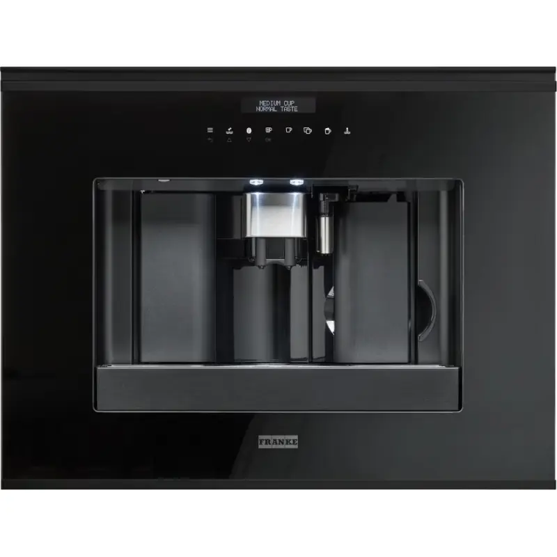 Economico Franke Macchina da caffe‘ da incasso Mythos 45 131.0682.091 finitura black steel da 60 cm